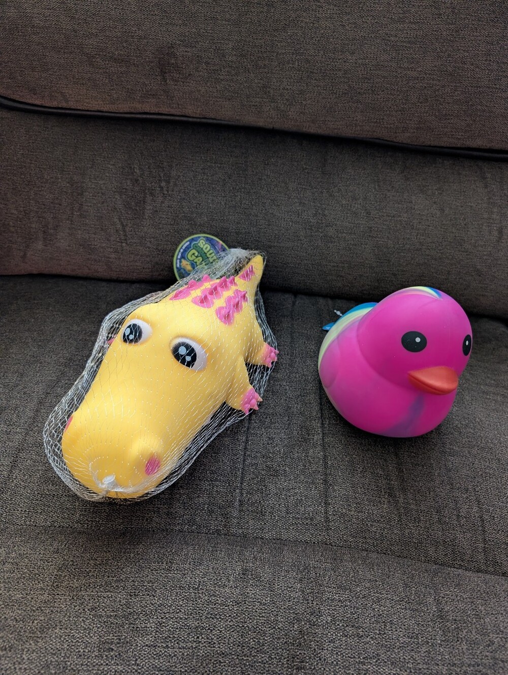 Chomp Chomp The  Alligator & Tie Dye Squeeezy Duck